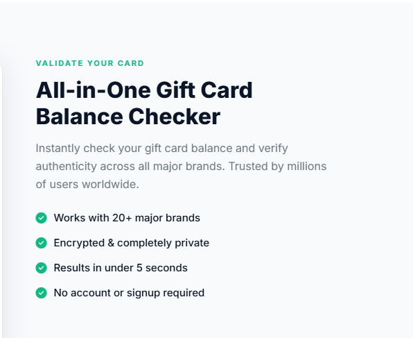 gift cards