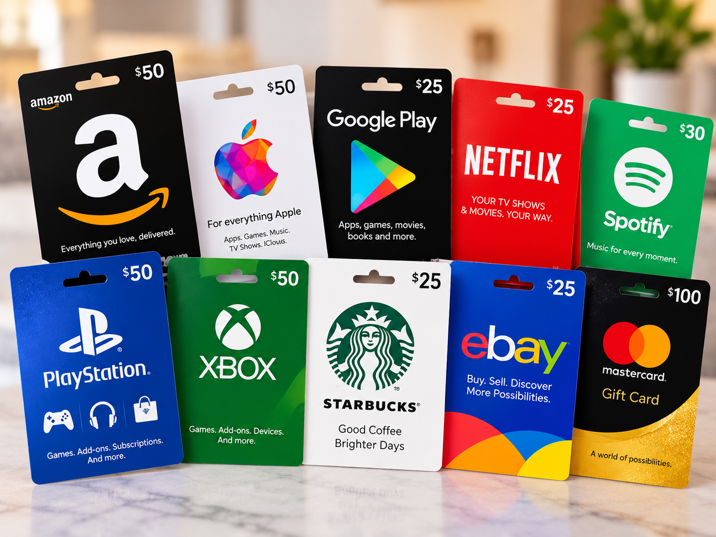 Gift cards